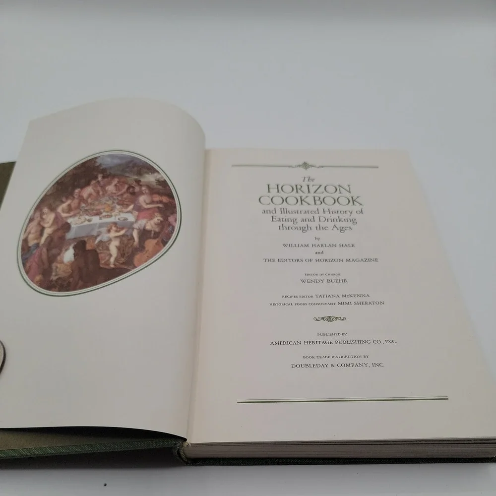 William Harlan Hale The Horizon Cookbook 2-Volume Hardcover 1968 Slipcase Good